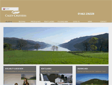 Tablet Screenshot of caleycruisers.com